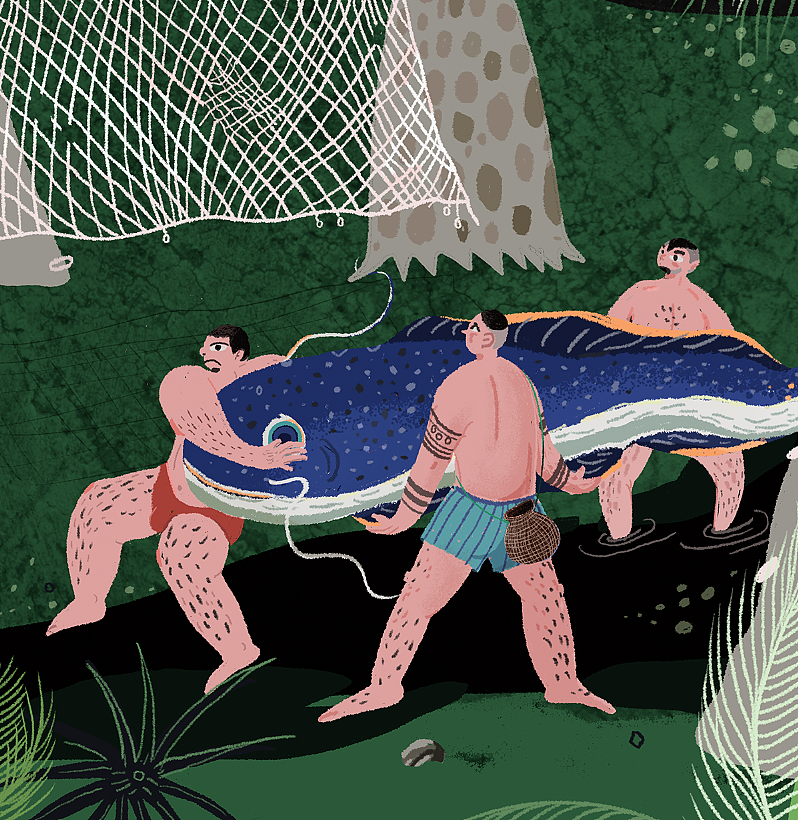 鯰魚（圖ZMjQ2MDQ2OTQ0） - 商業(yè)插畫 - 站酷設(shè)計師阿蚌Boom原創(chuàng)素材 - 站酷ZCOOL