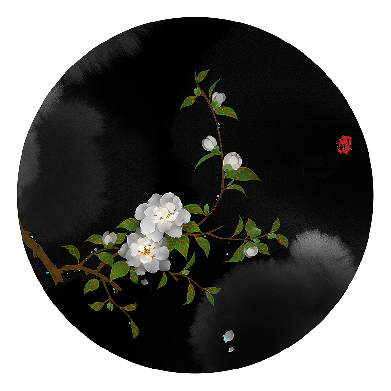 莳花。二十（图ZOTMyNzY4NTI=） - 创作习作 - 站酷设计师无轩花莳记原创素材 - 站酷ZCOOL
