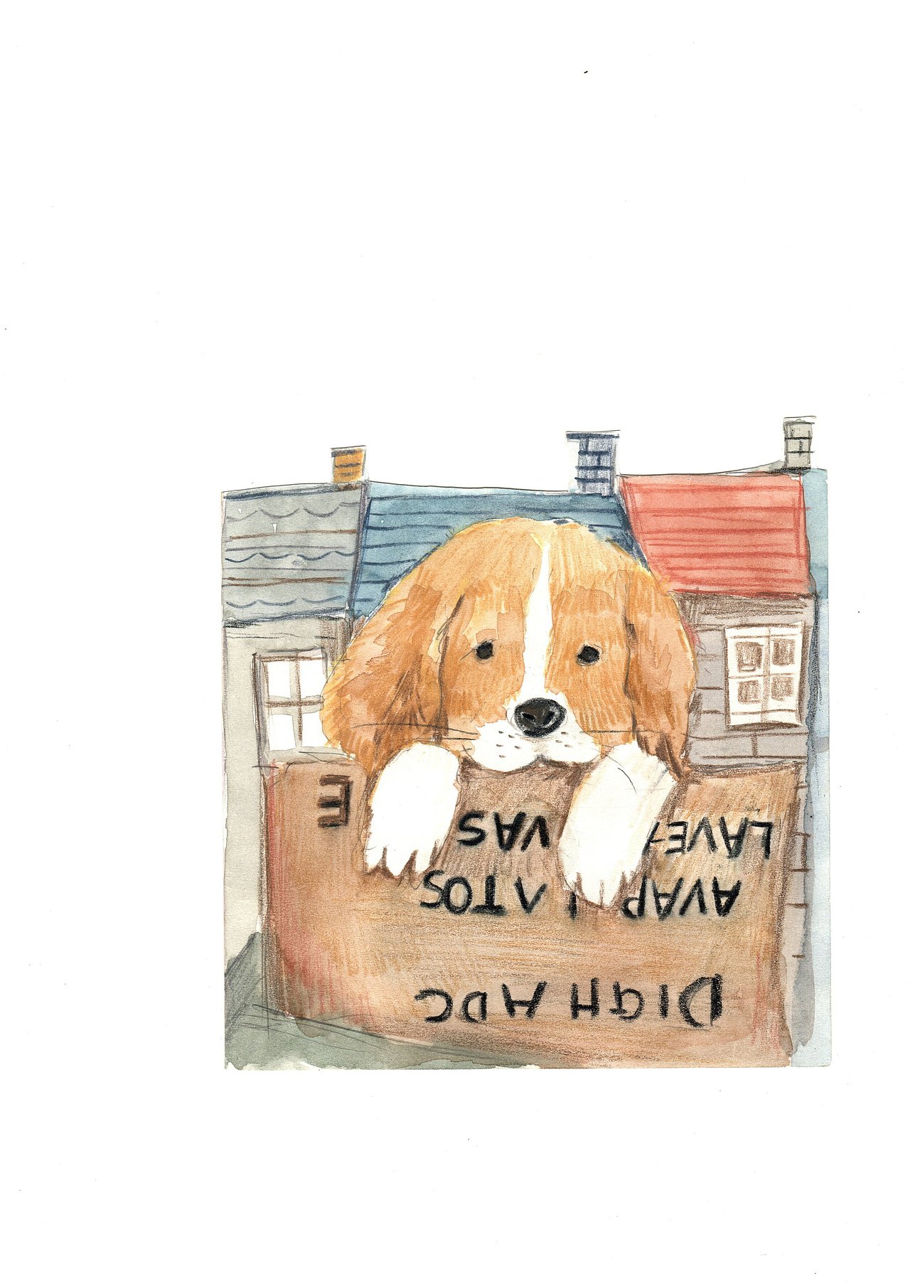 小狗涂鸦（图ZMTA4MDgwNzA4） - 新锐潮流插画 - 站酷设计师双喜喜原创素材 - 站酷ZCOOL