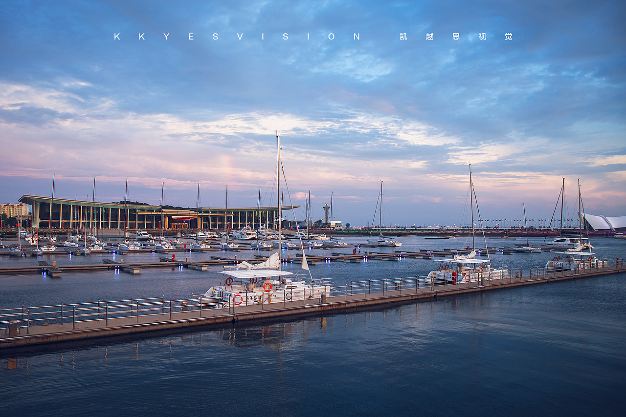 青岛 奥帆中心 风景景观拍摄（图ZMTIzNTkzMTg4） - 风光摄影 - 站酷设计师金光高照商业摄影原创素材 - 站酷ZCOOL