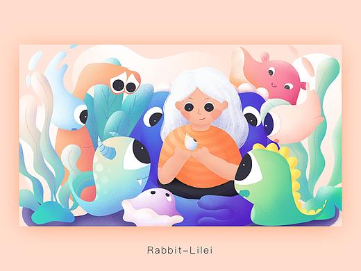 我的怪兽屋（个人主页-ZNDUwMjc3MjA=） - 创作习作 - 站酷设计师兔子李雷原创素材 - 站酷ZCOOL