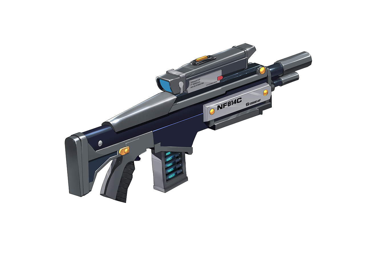 枪|插画|概念设定|漫绘鱼本 - 原创作品 - 站酷 (zcool)