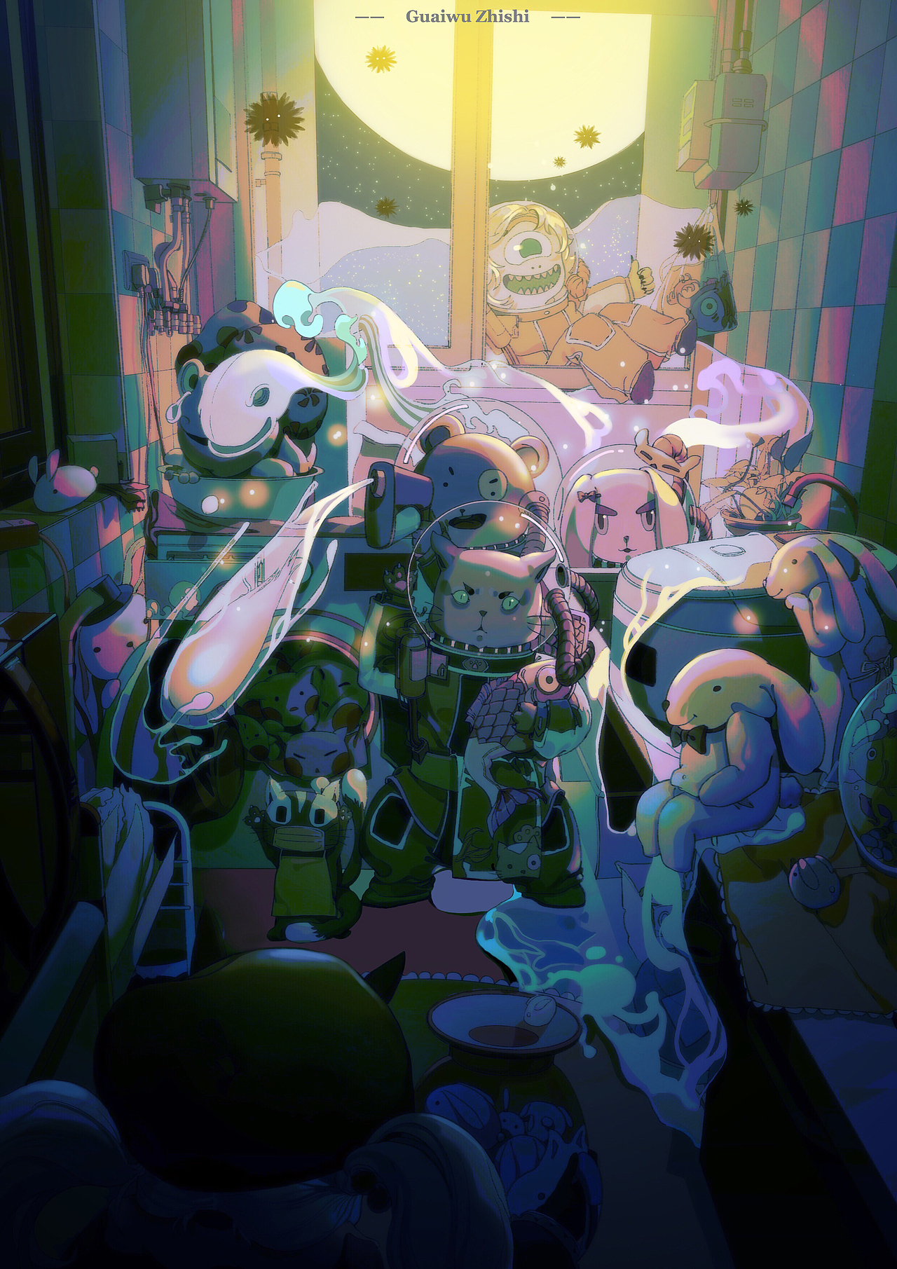 暗世界里的怪物们