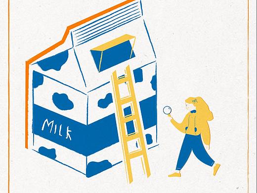 milk（個人主頁-ZMzU5MzIzODA=） - 創(chuàng)作習(xí)作 - 站酷設(shè)計師麥兜牛肉麵原創(chuàng)素材 - 站酷ZCOOL