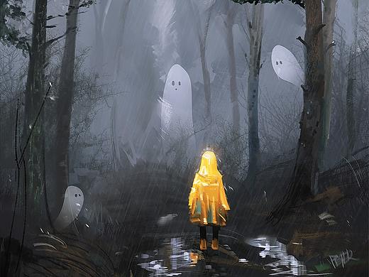 画个场景，有点小意思