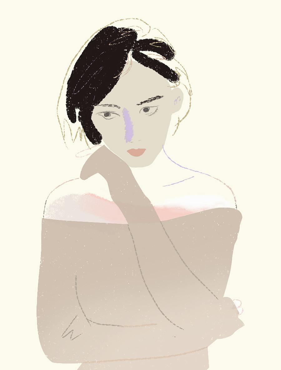 时尚插画 fashion illustration（图ZMjkxMDc0NjE2） - 创作习作 - 站酷设计师DaraBeee不知原创素材 - 站酷ZCOOL