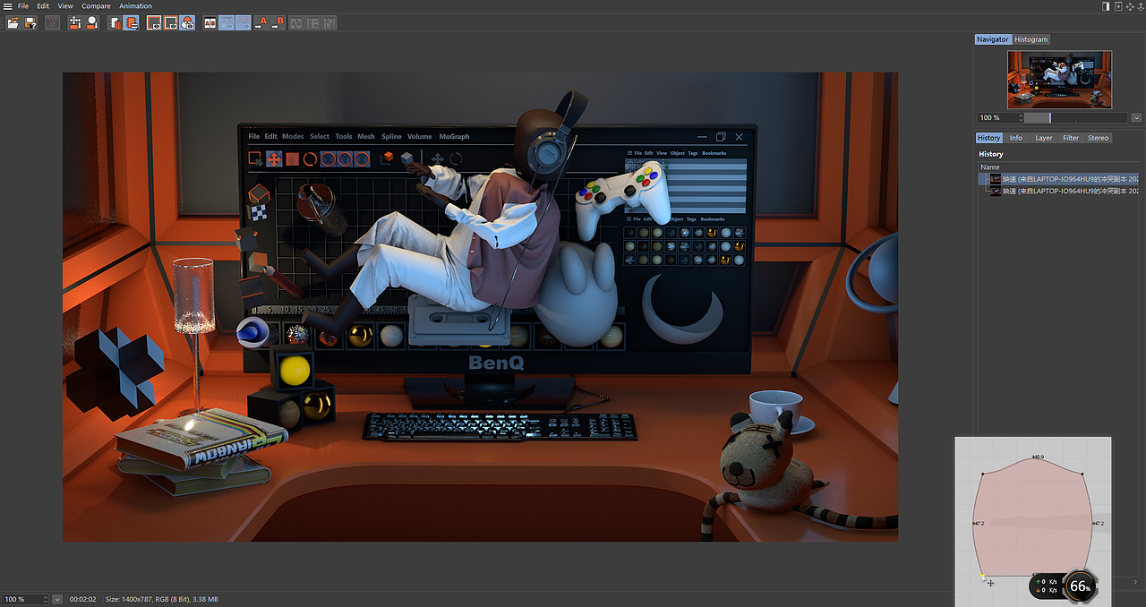 视界很大，一起来造，C4D创作（图ZMjA0NTc1ODEy） - 海报 - 站酷设计师爷爷当年超厉害的原创素材 - 站酷ZCOOL