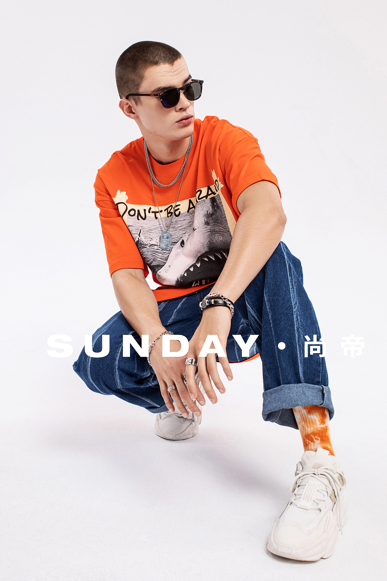 休闲 潮酷 男装拍摄