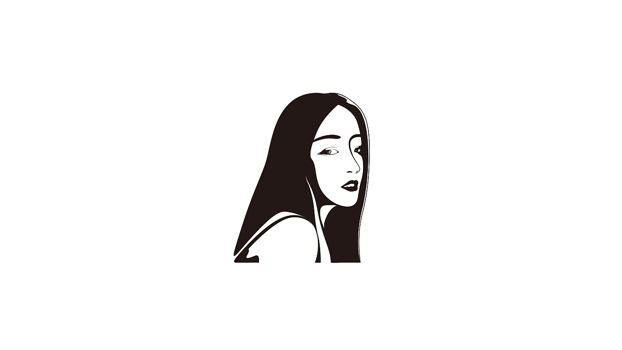 线描人像（图ZMTIwODk2NDY0） - Logo - 站酷设计师肥开原创素材 - 站酷ZCOOL