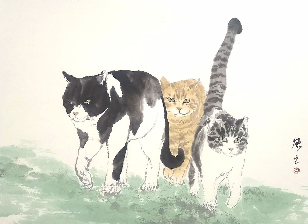 猫（图ZMzMzNjk5MDcy） - 绘画 - 站酷设计师张风之原创素材 - 站酷ZCOOL