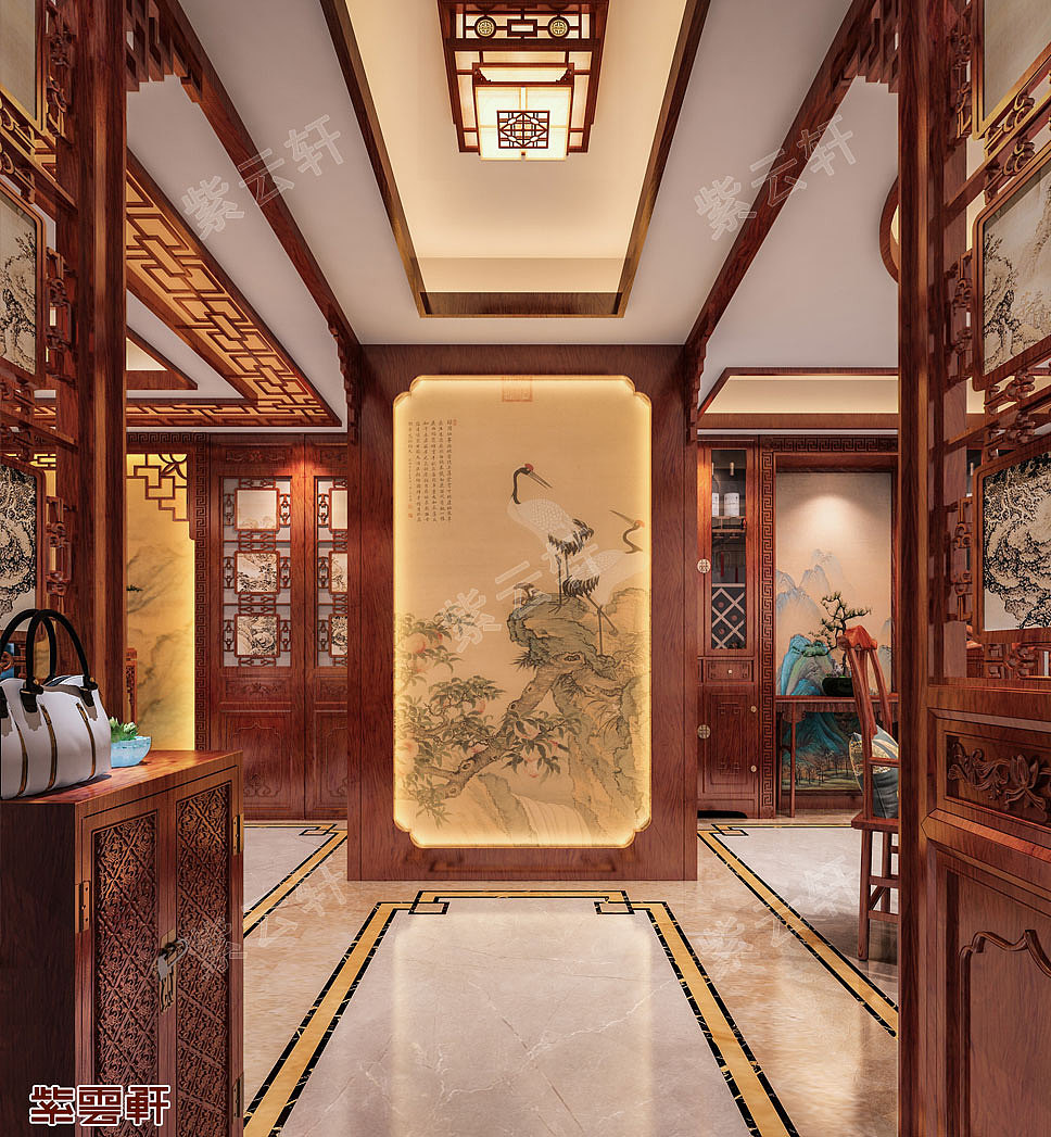 门厅仿古中式装修