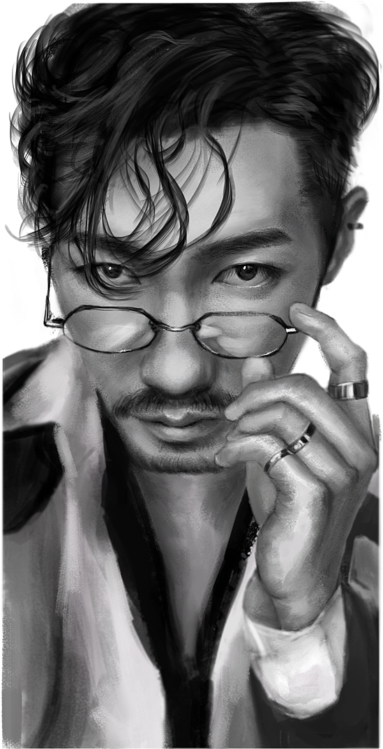 人像素描_周黎-站酷zcool