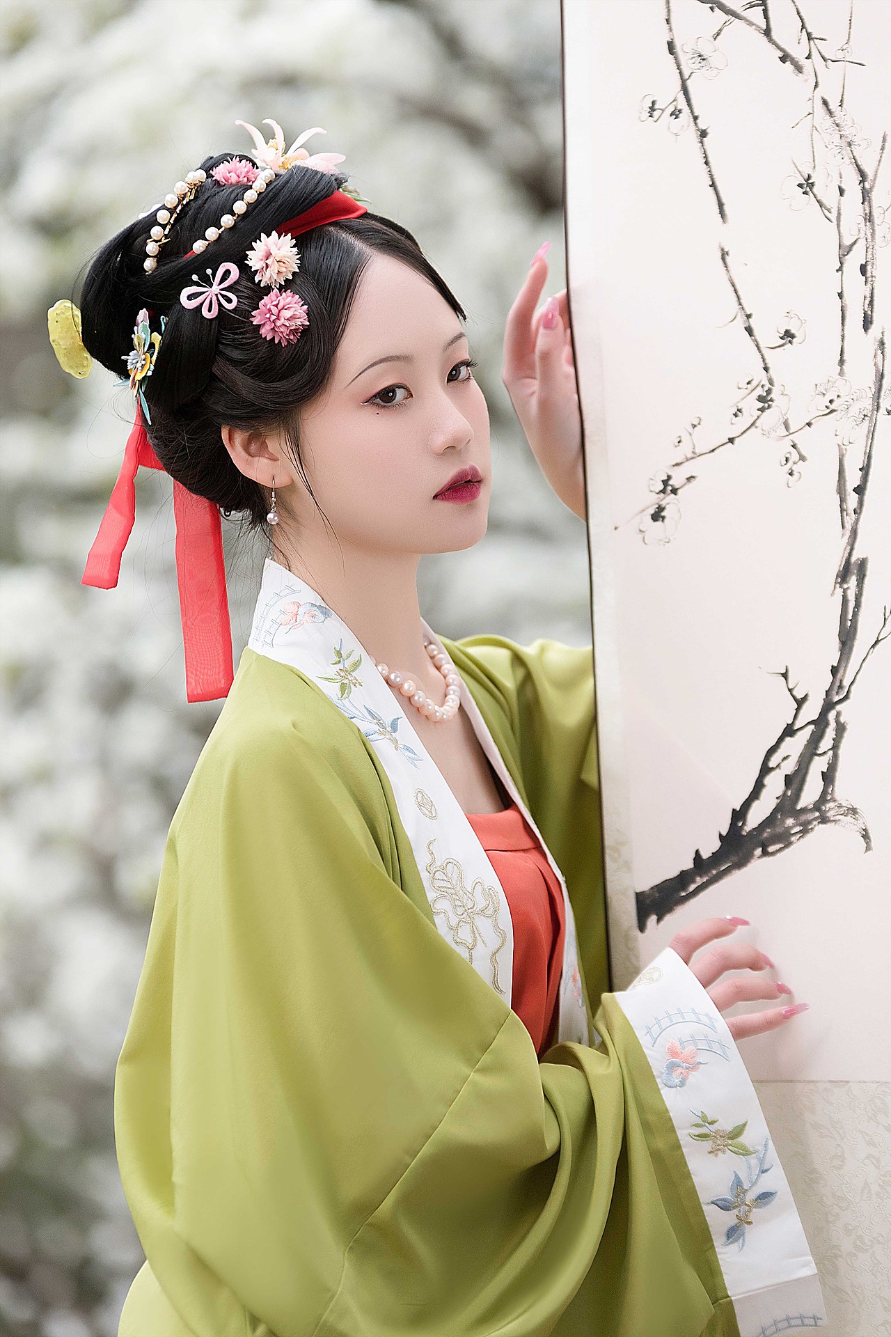 梨花四月多飞雪 古风汉服系列作品