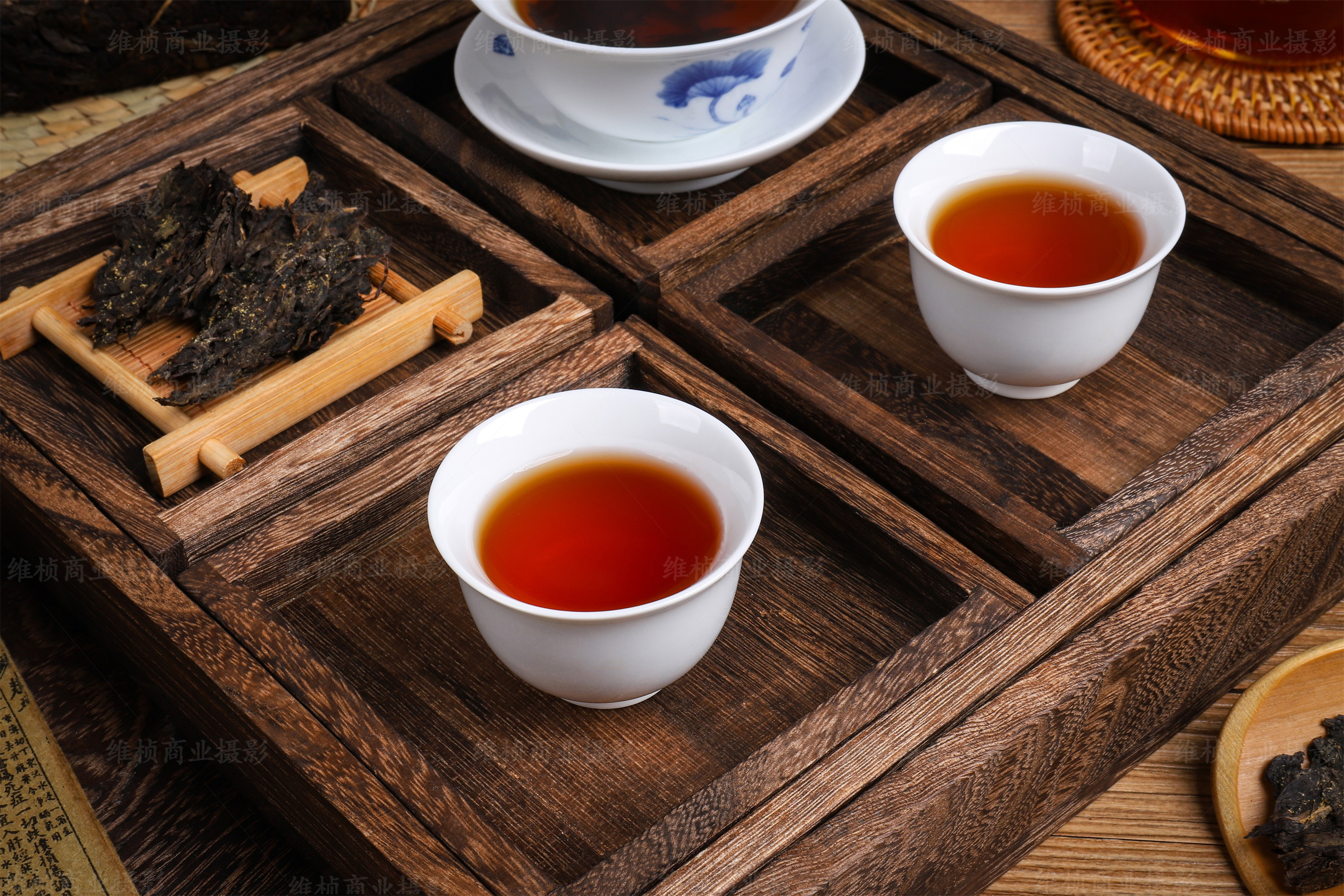 西安茶叶拍摄茶具盘功夫茶道拍摄红绿茶饮料产品拍摄