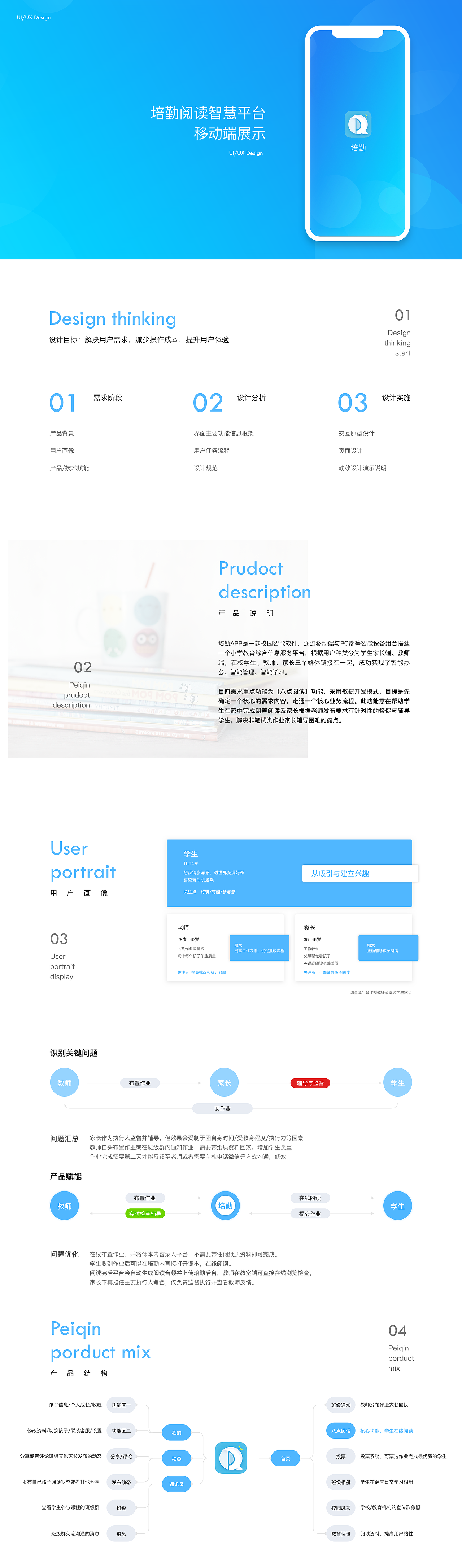 培勤阅读智慧平台移动端展示