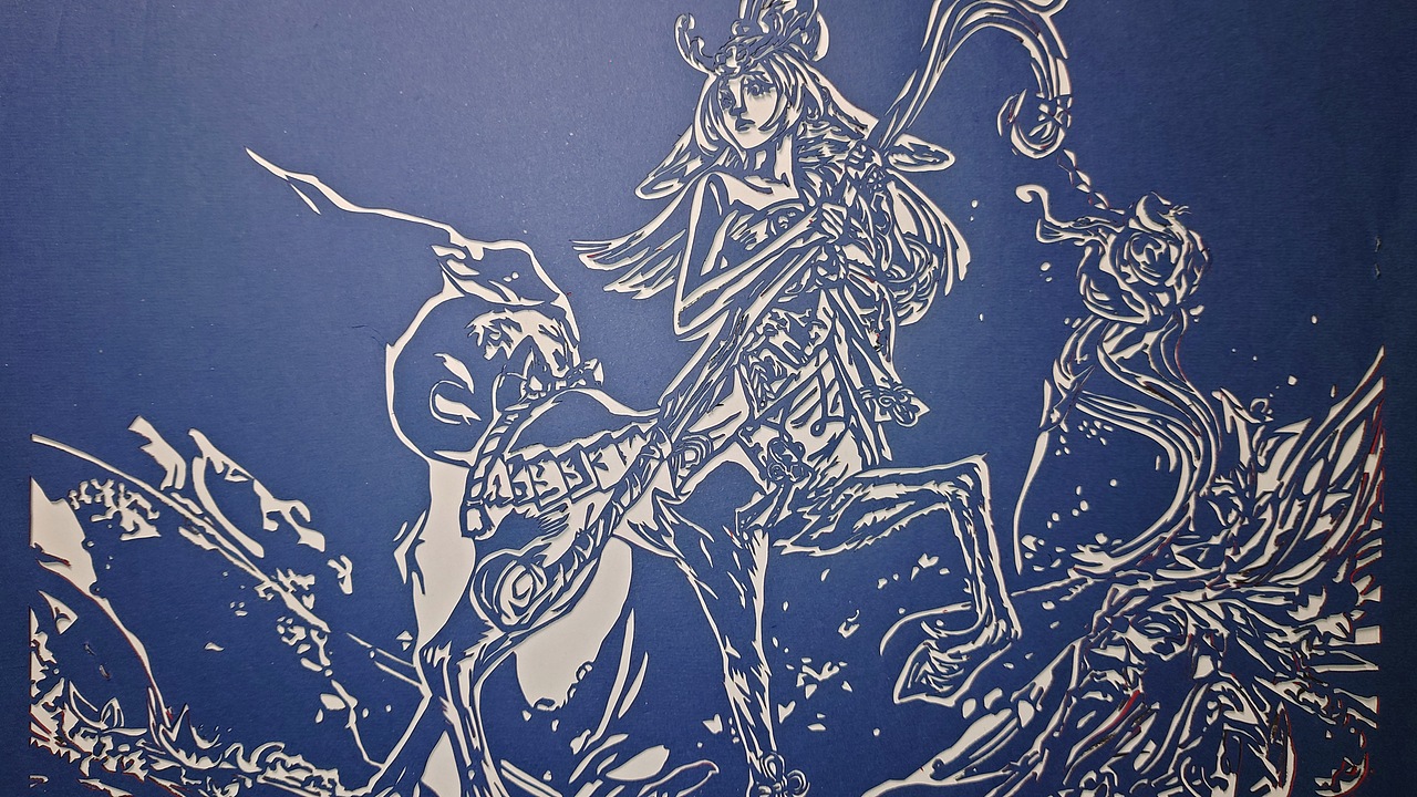 【英雄联盟剪纸】灵魂莲华 莉莉娅（图ZMjc5MzI4NTI0） - 其他手工艺 - 站酷设计师易影轩原创素材 - 站酷ZCOOL