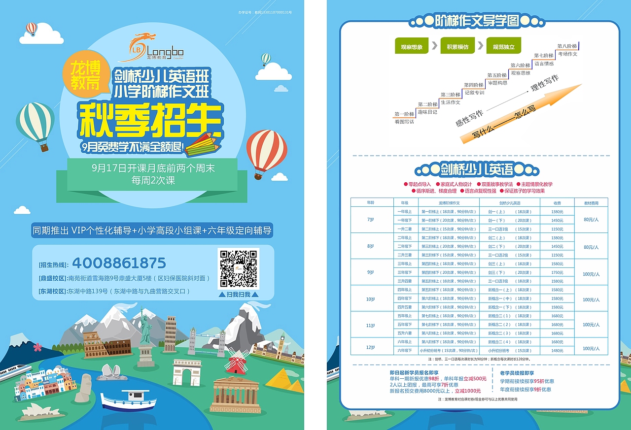 培训学校DM单设计（图ZNjIyNzY3NDA=） - 海报 - 站酷设计师月亮不睡觉原创素材 - 站酷ZCOOL
