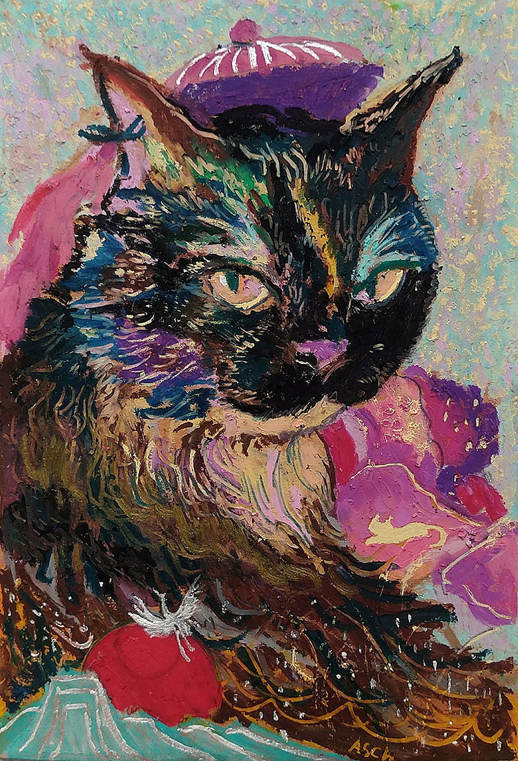 吾辈是猫07（图ZMTM0MjQxNzYw） - 创作习作 - 站酷设计师Asch修原创素材 - 站酷ZCOOL