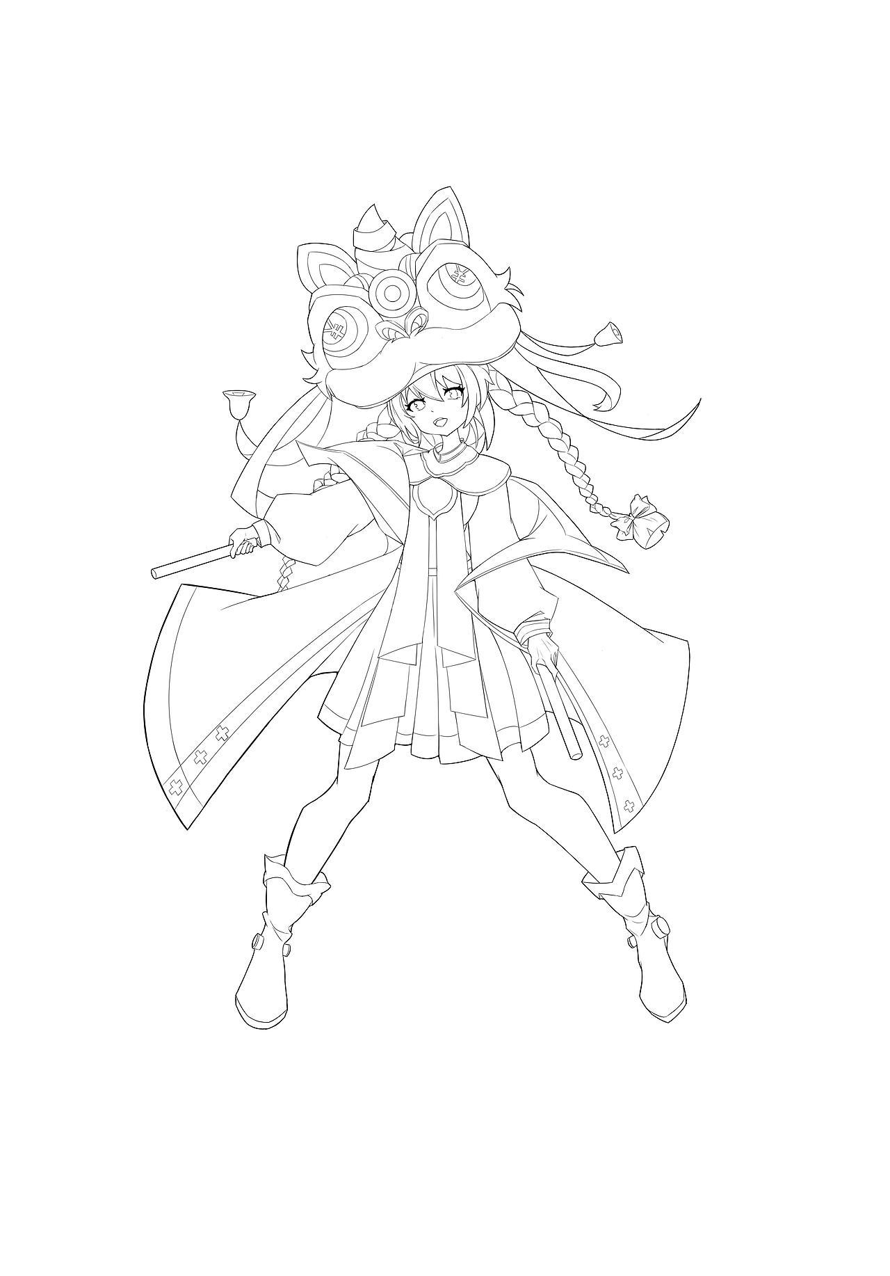 舞狮舞狮小沐橙