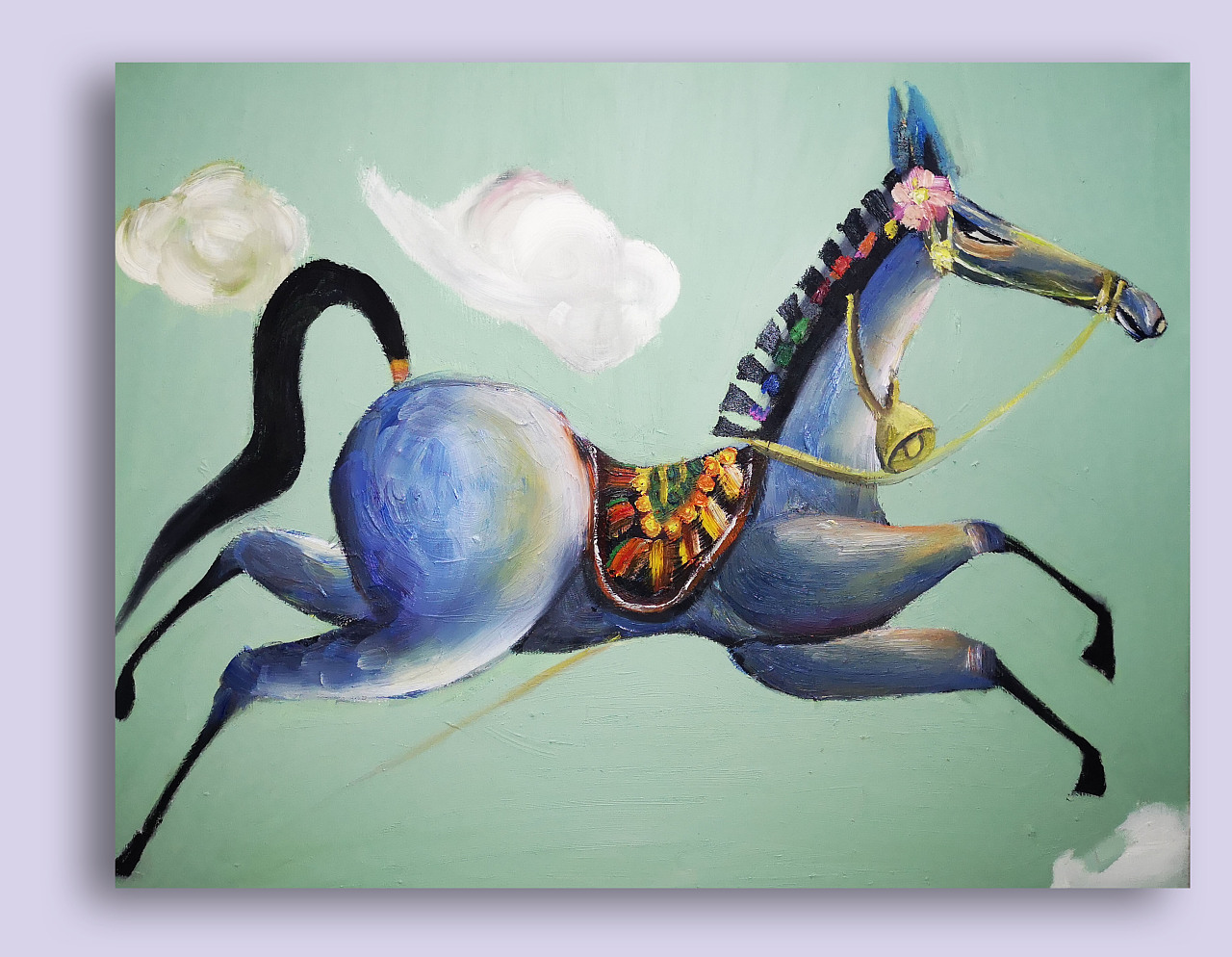 马 小马 小马珍珠 马儿 神马都是浮云 油画马 插画马 手绘马 马到成功