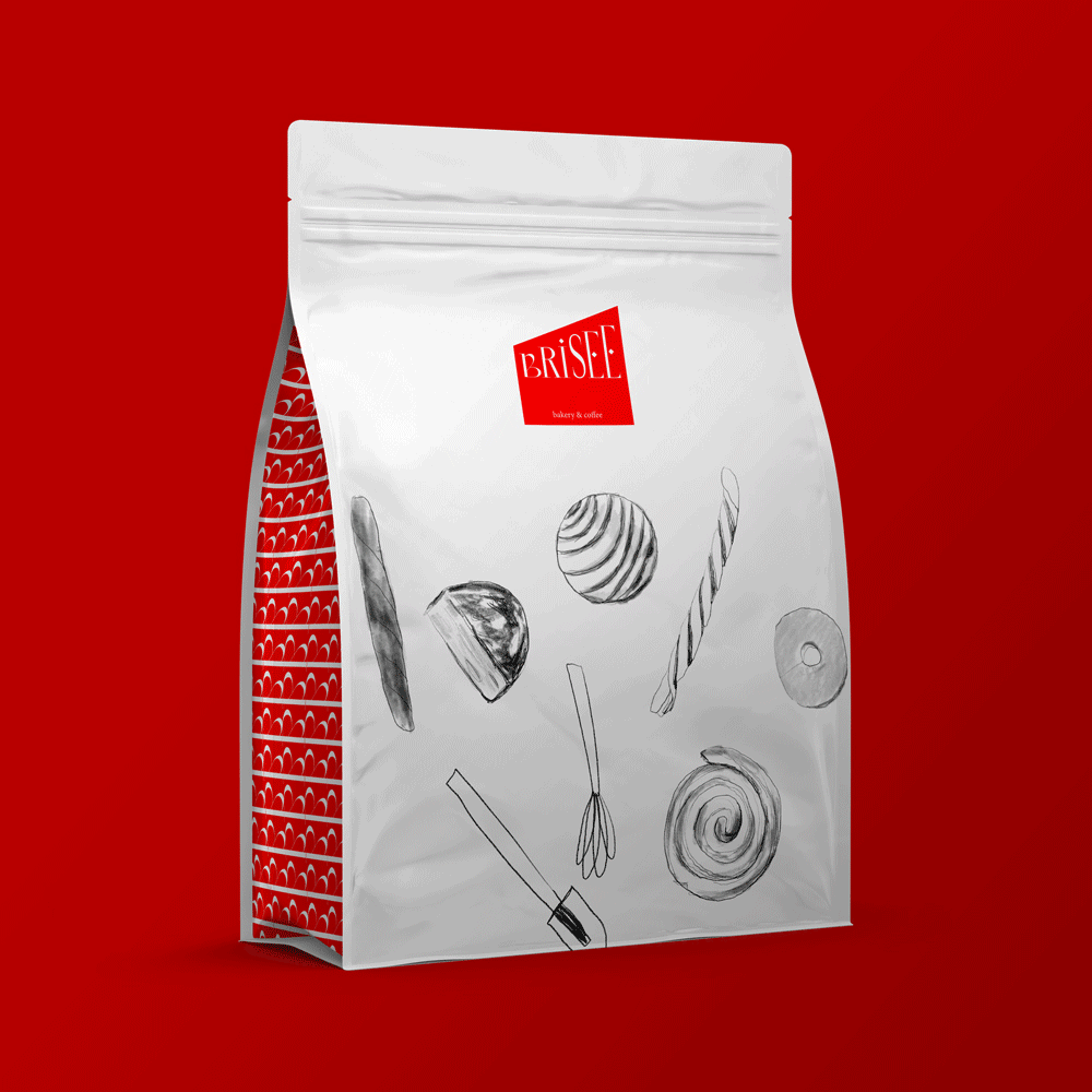 BRISEE法式面包品牌 | 品牌VI设计+包装设计（图ZMjc1ODc2ODQ0） - 品牌 - 站酷设计师OneSip一口设计原创素材 - 站酷ZCOOL
