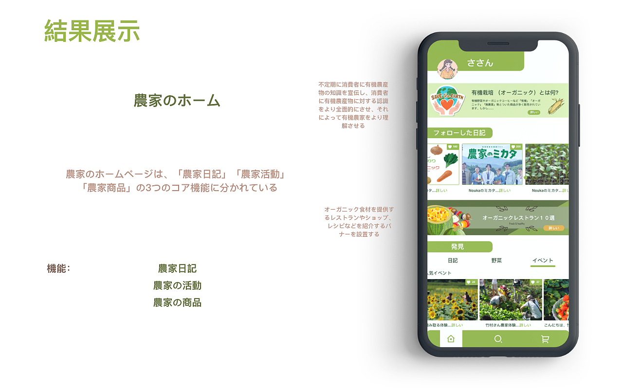 有机农产品app-UX&UI设计（图ZMjg4ODQwNDQ0） - APP界面 - 站酷设计师infinee原创素材 - 站酷ZCOOL