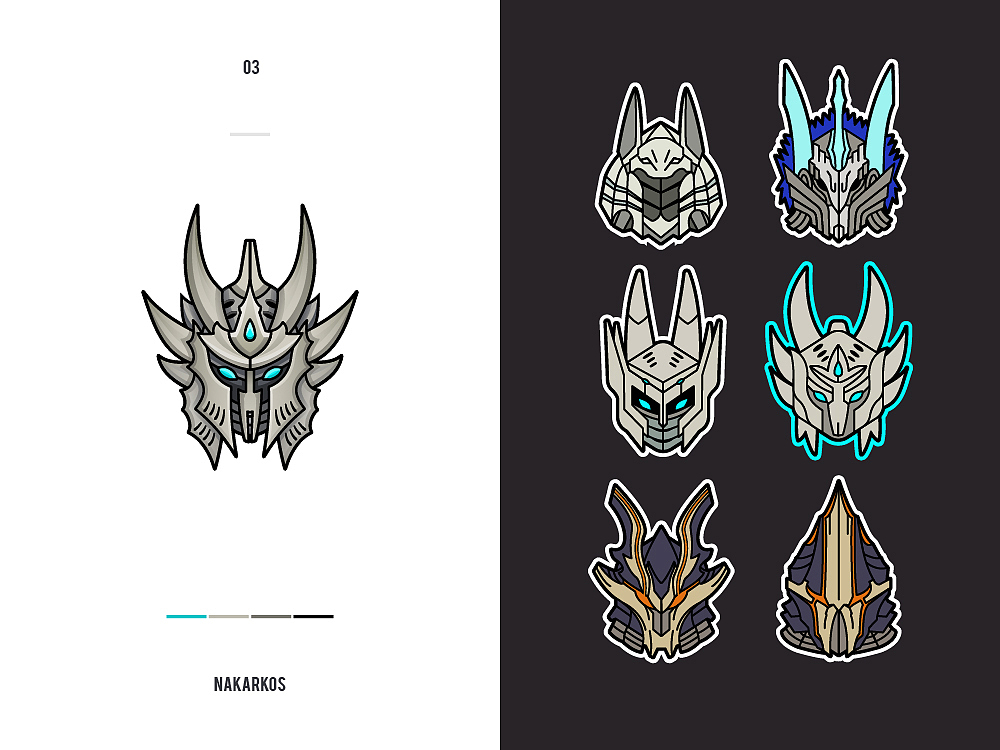 Monster Hunter——怪物猎人头像设计（图ZMTgxMjgzMzgw） - 创作习作 - 站酷设计师WuliaoJ原创素材 - 站酷ZCOOL