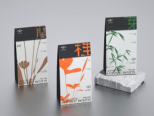 咖屿 | 中式风味咖啡包装设计