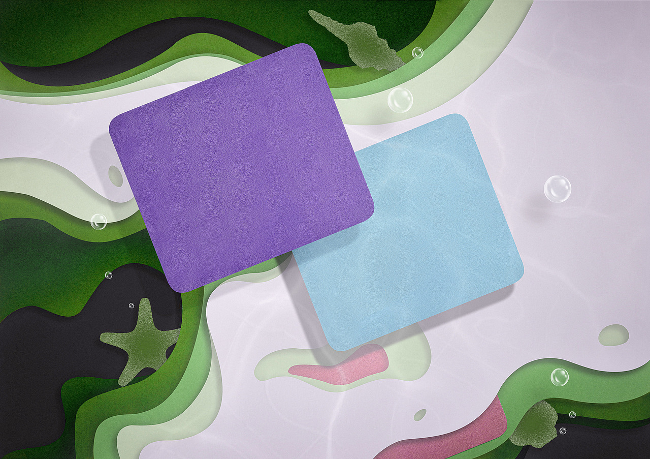 缤纷色彩眼镜布