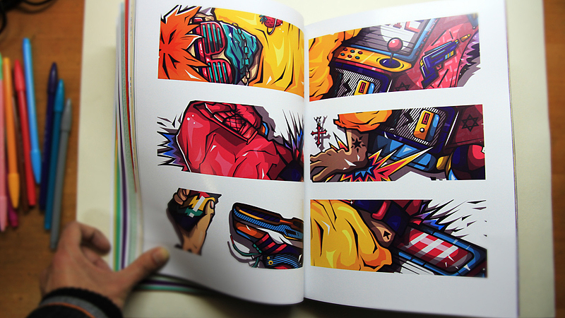 忙出头，哈（图ZMTU5NzI3NzI=） - 新锐潮流插画 - 站酷设计师chapel陈原创素材 - 站酷ZCOOL