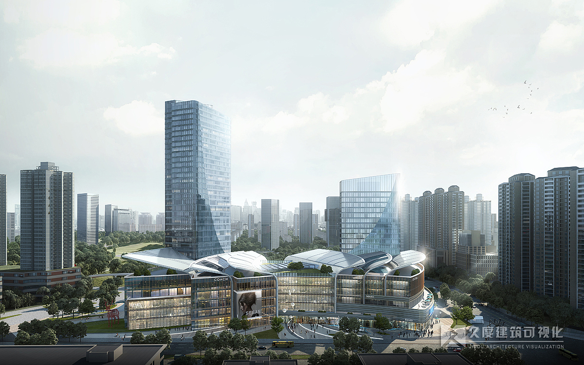 ===成都久度建筑可视化===2020年第一季===（图ZMjA5NTk1Nzg4） - 建筑设计 - 站酷设计师Z30987842原创素材 - 站酷ZCOOL