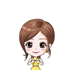 u牌代言人q版明星梁静茹祥物设计卡通形象设计微信表情|平面|ip形象|