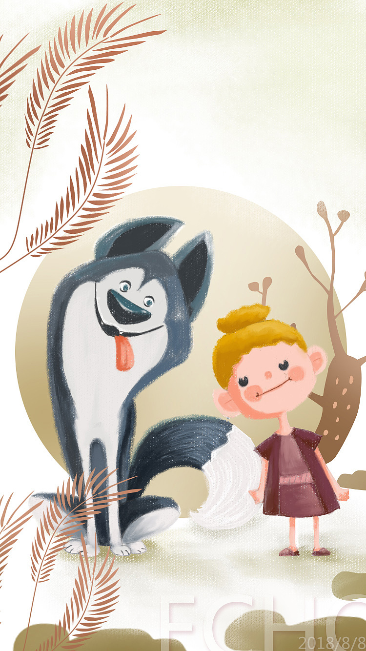 一组温馨的插画|插画|儿童插画|echo_1094609620 - 原创作品 - 站酷