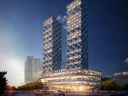 【建筑外观】---------漯河总部港方案