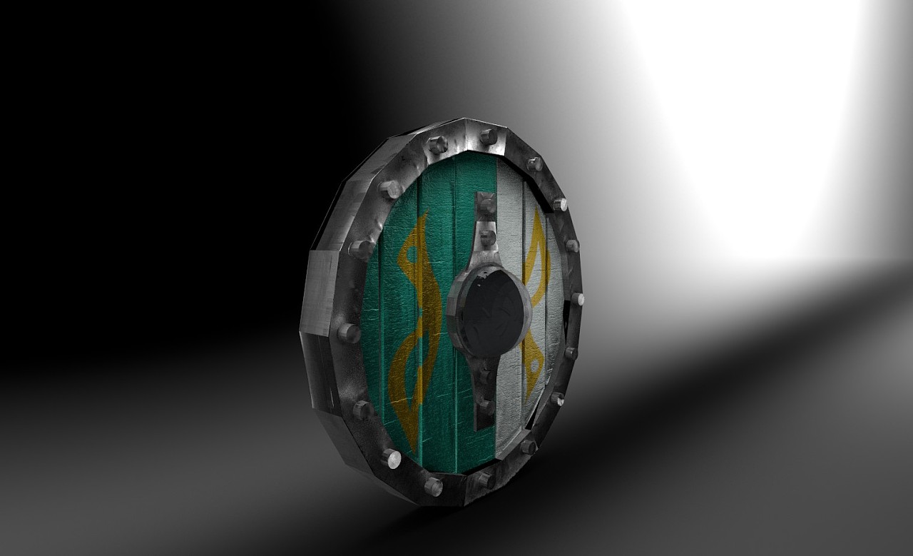 盾牌建模练习|三维|机械/交通|里克杰克森 - 原创作品 - 站酷 (zcool)