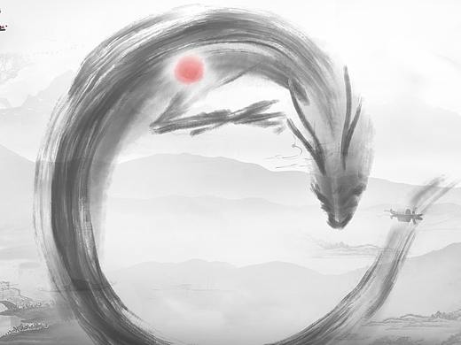 中国风背景banner