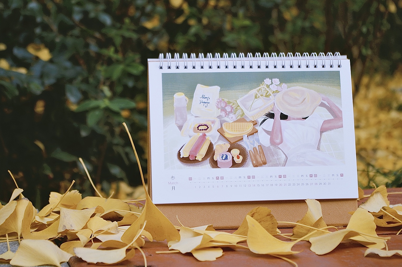 2021插畫日歷-閃閃發(fā)光的時刻（圖ZMjM2NTI4MDY0） - 創(chuàng)作習(xí)作 - 站酷設(shè)計師酒釀mori原創(chuàng)素材 - 站酷ZCOOL