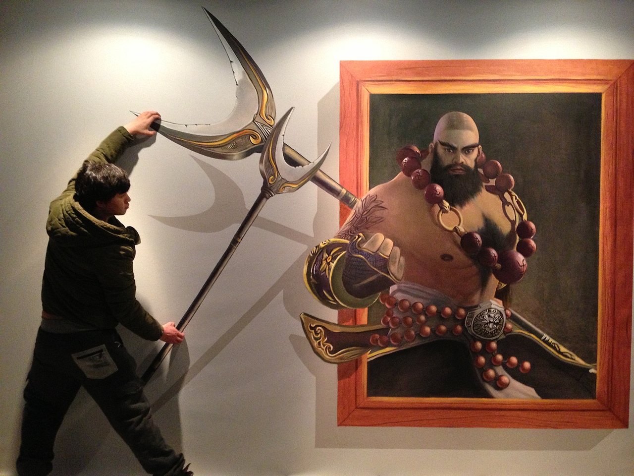 2013.3D魔幻艺术展--北京金盛博创3D魔幻艺术专业设计制作团队（图ZNzk3NDg4MA==） - 其他三维 - 站酷设计师3D艺术馆3D壁画原创素材 - 站酷ZCOOL