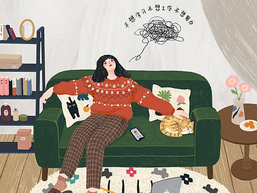 又一年-雨希原创插画合集日历
