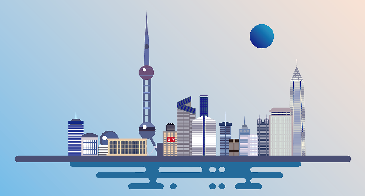 扁平风格风景插画（图ZMTU4Nzk4NTQw） - 艺术插画 - 站酷设计师止殇之殃原创素材 - 站酷ZCOOL