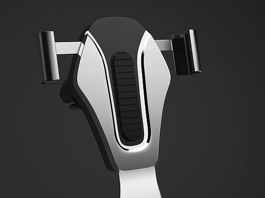 车载无线导航支架-建模/渲染