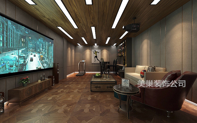 郑州:林溪湾680㎡联排四层别墅,现代都是简约装修