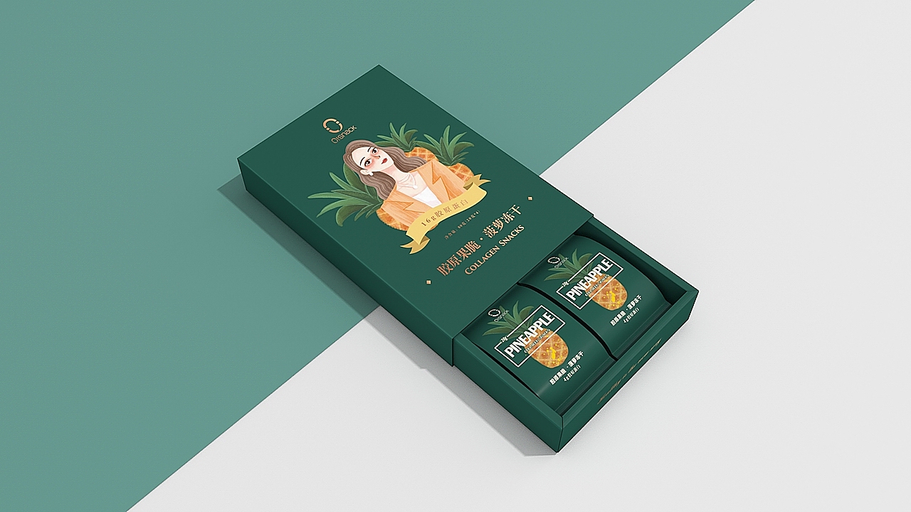 北京《O！Snack》胶原果脆品牌设计。（图ZMTAyMDY5Mjky） - 包装 - 站酷设计师你好大海品牌设计原创素材 - 站酷ZCOOL