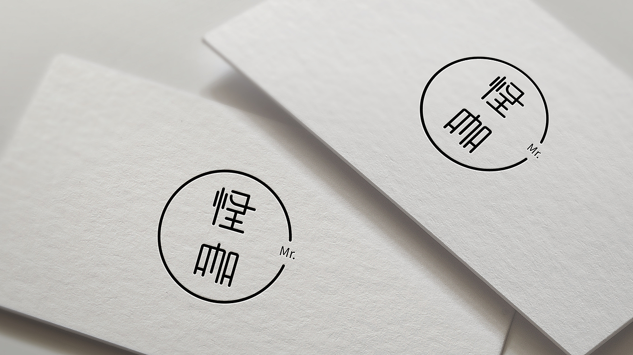 怪咖先生咖啡馆|平面|logo|小兔赞比_原创作品-站酷zcool