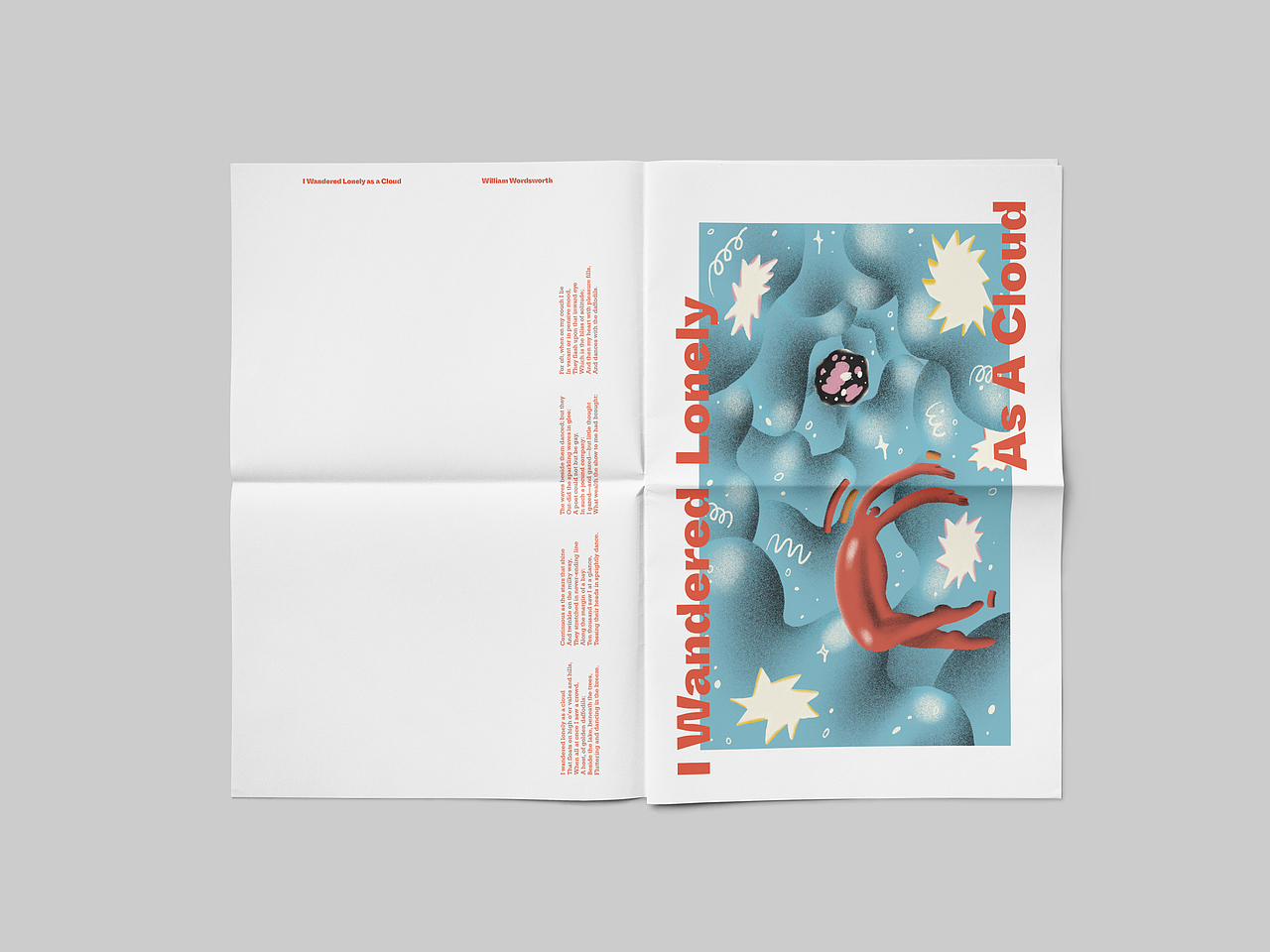 出版物插画版式设计 // 在云上（图ZMjY1OTM3NjUy） - 书籍/画册 - 站酷设计师嗨金金仔原创素材 - 站酷ZCOOL
