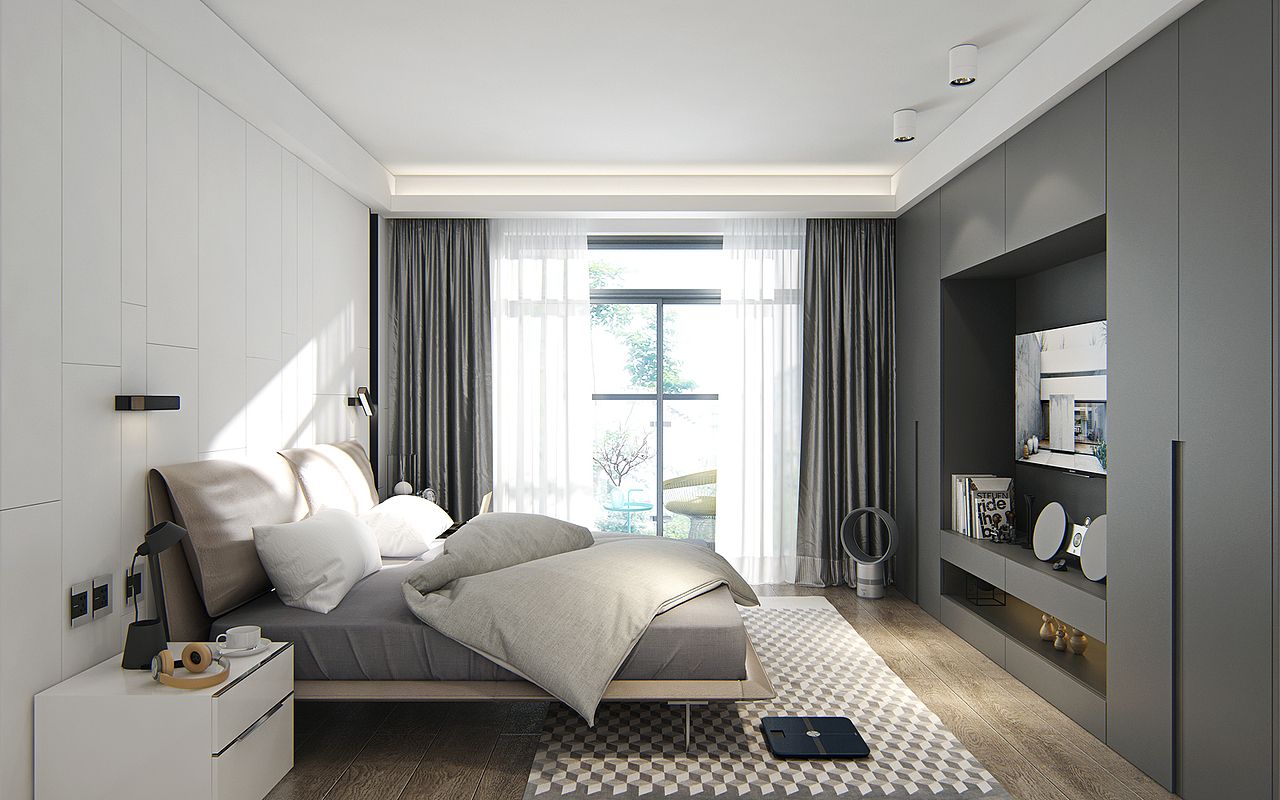 万科城市花园中套叠加户型