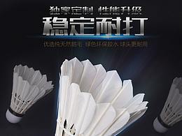 羽毛球主题