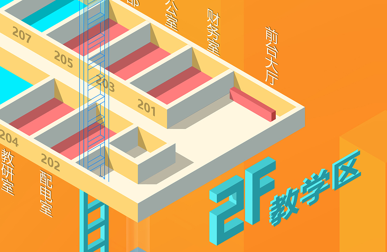 2.5D导向地图（图ZMTEyNjkwNDQw） - 信息图表 - 站酷设计师区别针原创素材 - 站酷ZCOOL