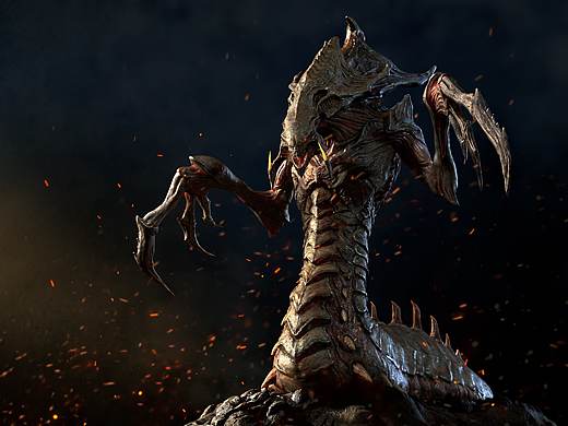 Starcraft Hydralisk 星际争霸 刺蛇
