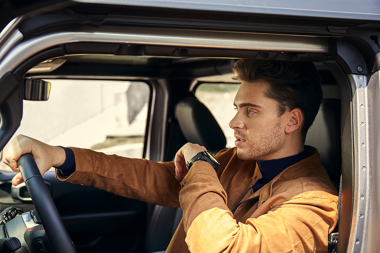 JEEP手表场景模式拍摄